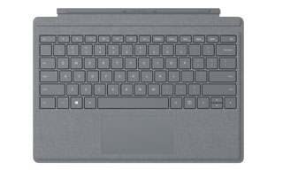 Surface Go Signature Type Cover Platinum