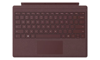 Surface Go Signature Type Cover Burgundy